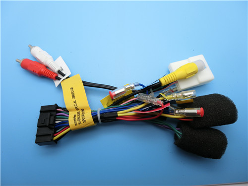 Audio wiring harness7